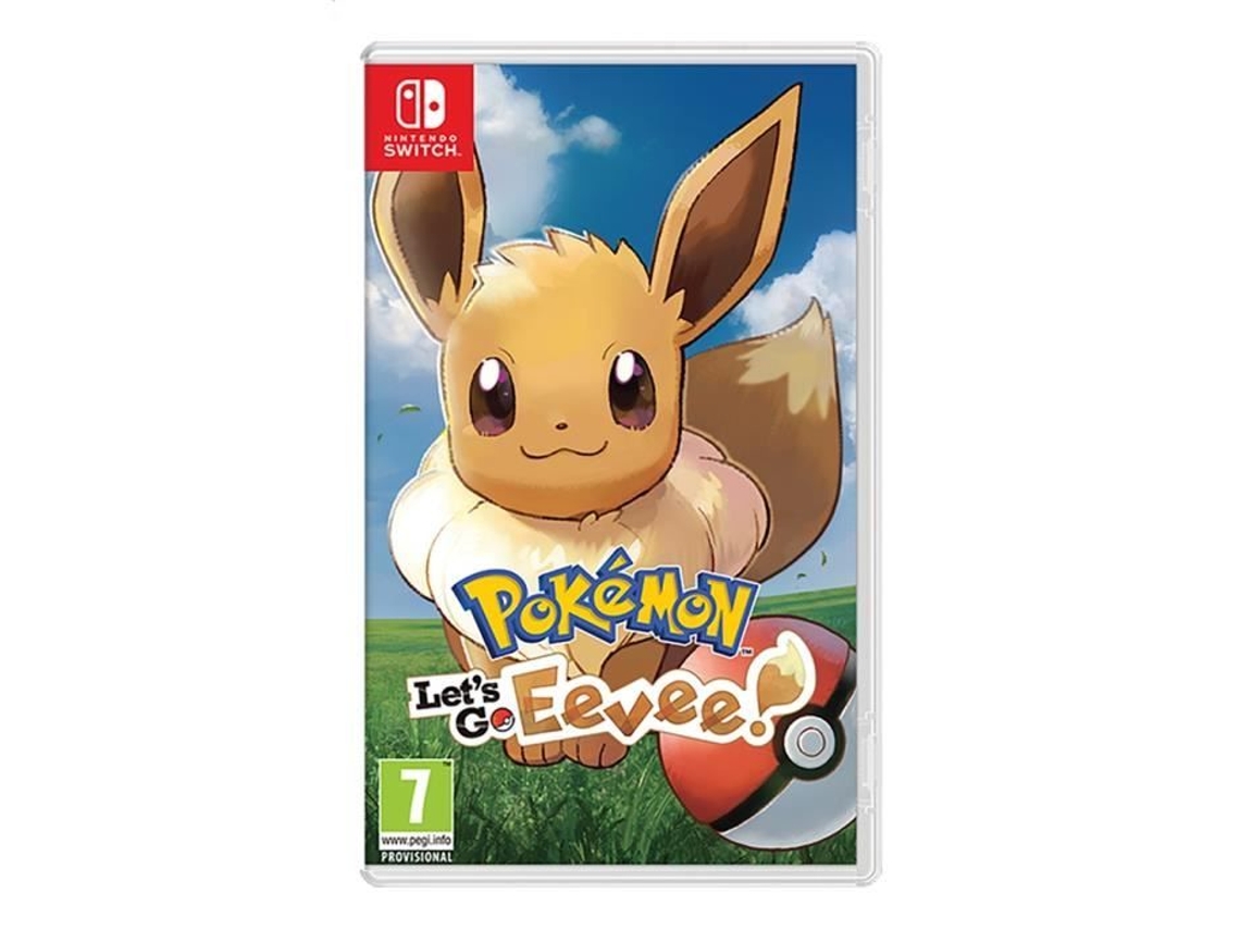 Jogo De Rpg Nintendo Pokémon Lets Go, Eevee! Nintendo Switch Aventura 1 A 2 Jogadores