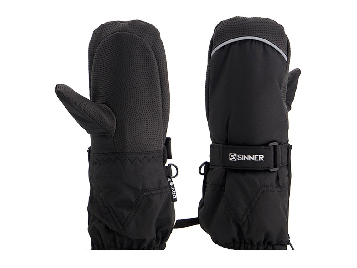 SINNER Luvas Timber Preto 4-5 Years Rapaz