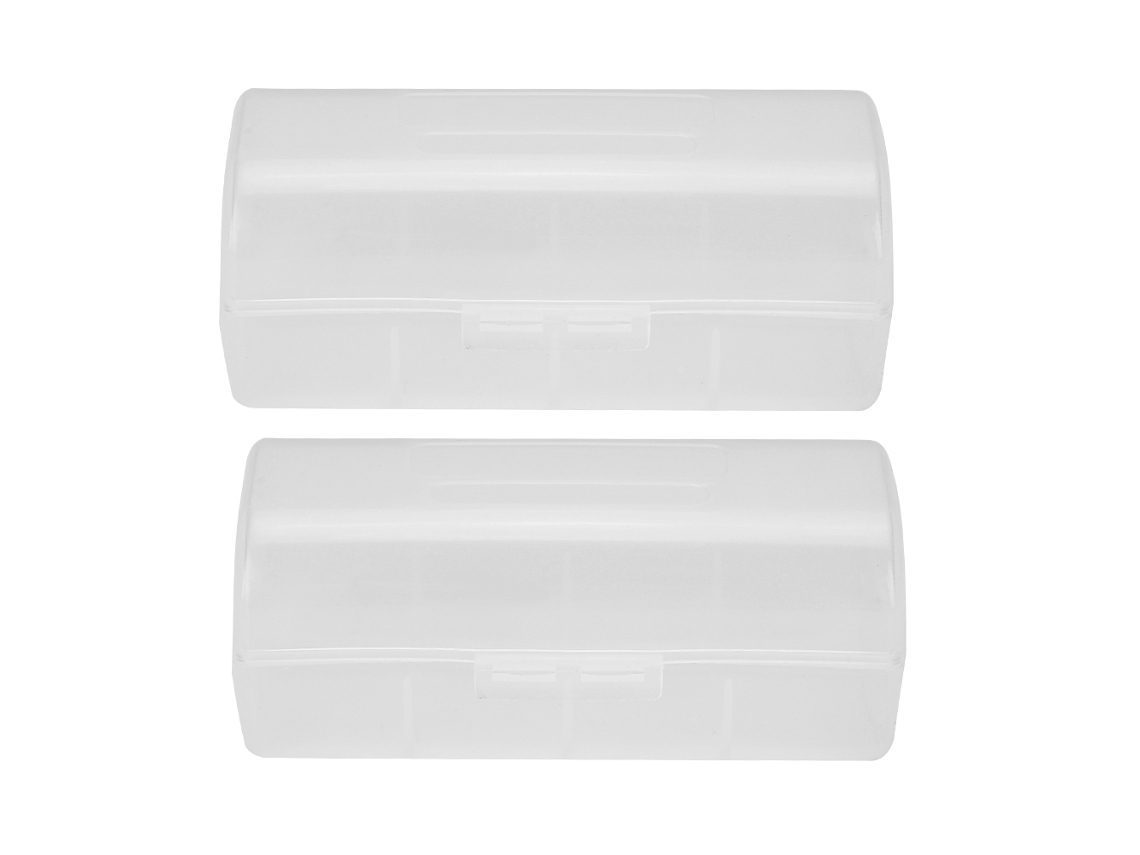 Caja De Almacenamiento Para Baterías 26650, Estuche Protector Impermeable 2pcs