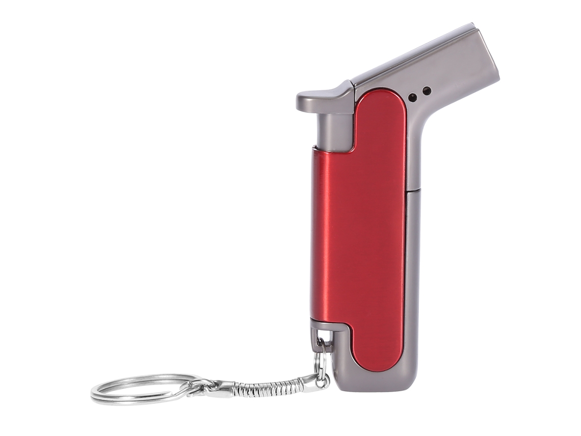 Isqueiro De Cigarro Portátil Leve E Seguro Com Gancho Para Churrasco, Durável E Na Moda (vermelho)
