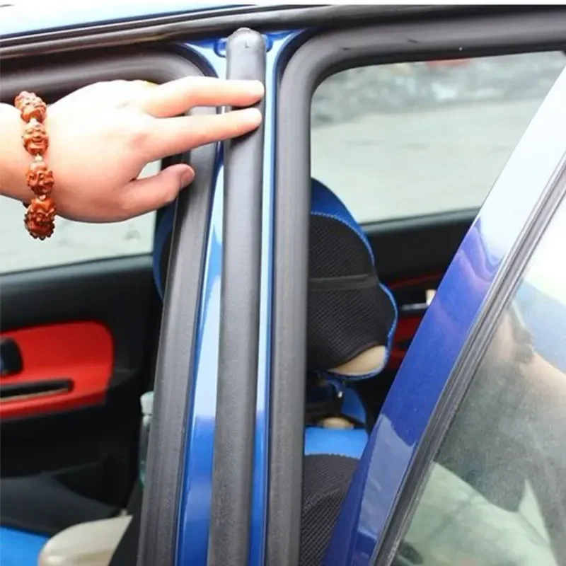 Faixa De Borracha Para Porta De Carro, Autoadesiva À Prova De Poeira E Isolamento Acústico Para Coluna Central, Vedação Antirriscos Para B