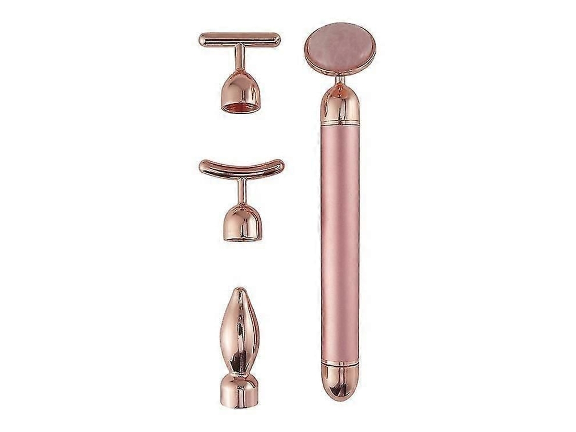 Masajeador Facial, Ferramentas de Massagem Facial Signo Elétrico em Forma T1setrose Gold GOKOCO