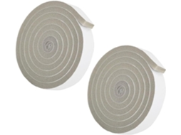Fita Isolante Autoadesiva Abaodam Para Portas, Espuma De Poliuretano, 2 Rolos, 10mm X 30mm 2m, Para Vedação Contra