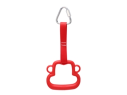 Anel De Ginástica Para Crianças Estilo Macaco Com Correia Abs Para Treino De Força Infantil Interior E Exterior Vermelho