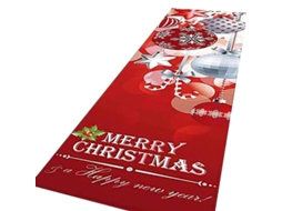 Felpudo De Bienvenida Navideño Alfombra Interior Decoración Navidad Para Hogar