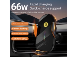 Suporte Automóvel Sem Fios C3 Para Telemóvel, Carregamento Rápido De 66 W, Esta??o De Carregamento Para Saída De Ar Do Automóvel