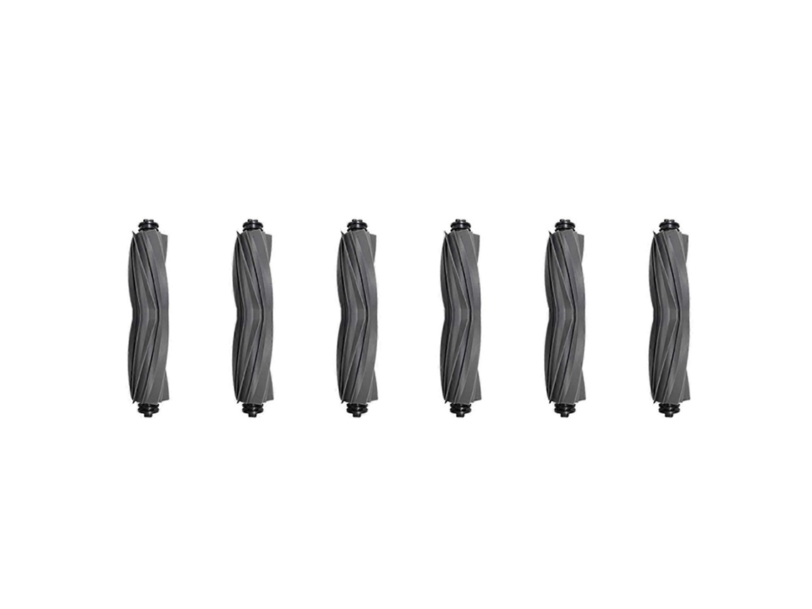 6x Para Xiaomi Dreame Bot L10s Pro L10s Ultra S10 S10 Pro Robô Aspirador Escova De Borracha Escova Principal Peças De Reposição_ptg