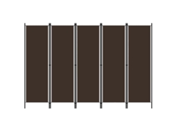 Room Divider, Room Dividers Vidaxl Marrom Tecido (n/a)