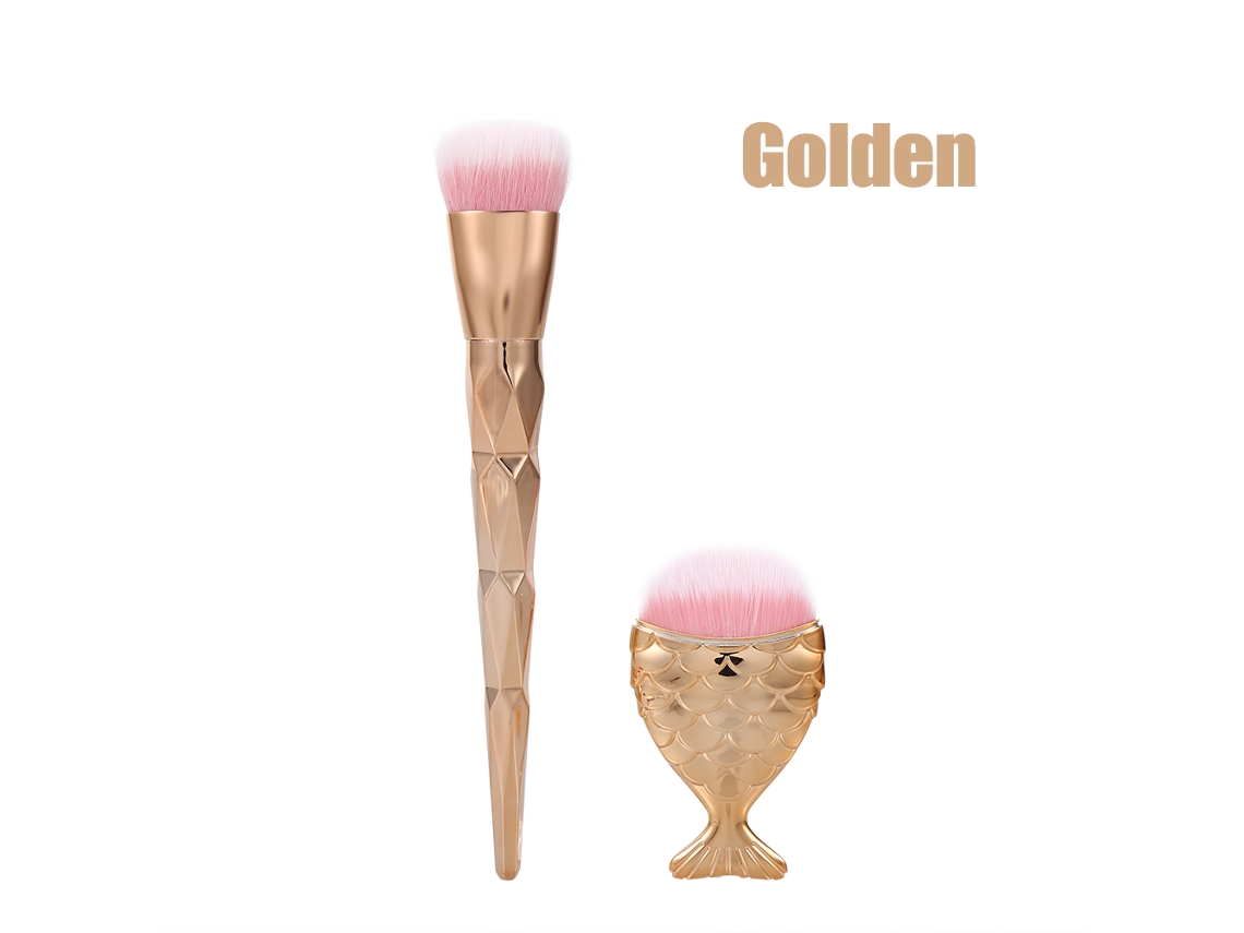 Pincéis De Maquiagem Para Aplicar Pó E Blush
