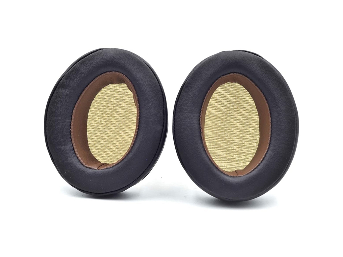 Set De Almofadas Zruxe Para Auscultadores Sennheiser Hd1 / Momentum (2 Unidades, Marrom, Substituição Over-ear)