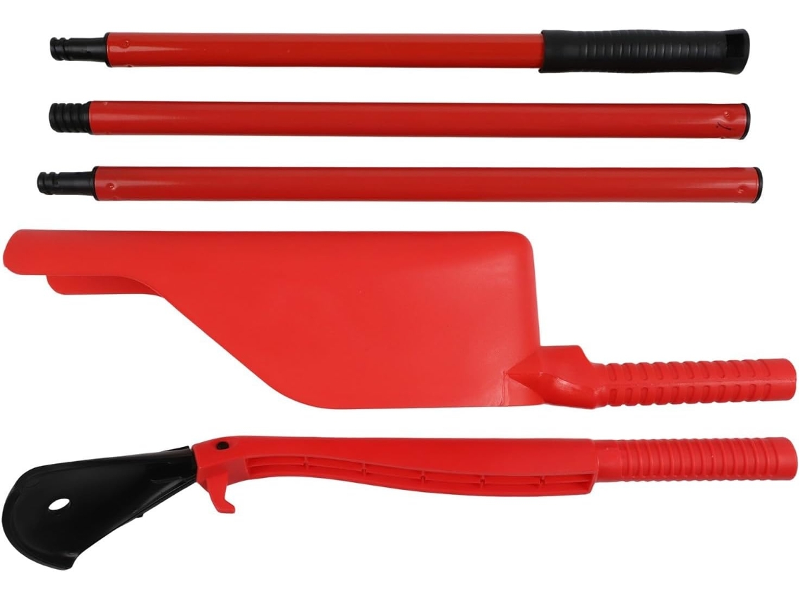 Kit De Limpeza Calhas Plástico Com Design Modular, Ferramenta Para