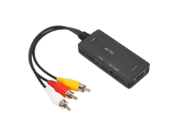 Speedy-conversor De Vídeo Hd Box Rca Av Composite Para Interface Multimídia Hd Adaptador Com Som