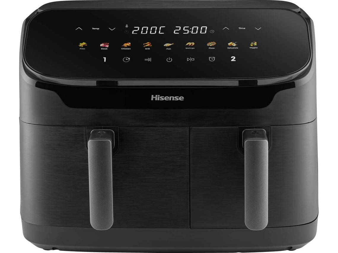 Fritadeira sem Óleo HISENSE HAF2700DHA (11 L - Preto)