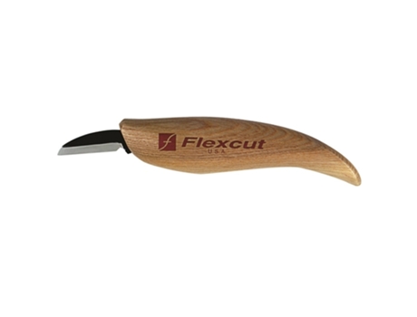 Flexcut Kn12 Cinzel para escultura em madeira Ferramenta de corte para principiantes Ferramenta manual para trabalhar madeira