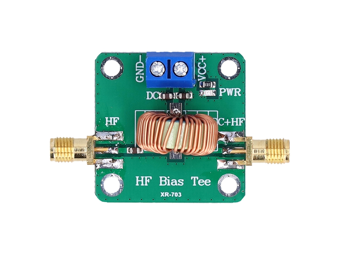 Módulo Bias Tee Filtro Rf Micro ondas Placa Componente Eletrônico 0.2 180mhz