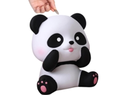 Em Forma De Panda, Estatueta De Desenho Animado Com Grande Abertura, Ideal Para Escritório, Gokoco