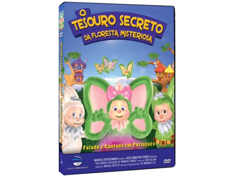 DVD O Tesouro Secreto Da Floresta Misteriosa (Português)