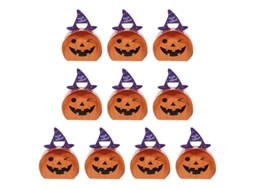 20 Unidades de Caixas de Presente de Halloween ALLINLESS