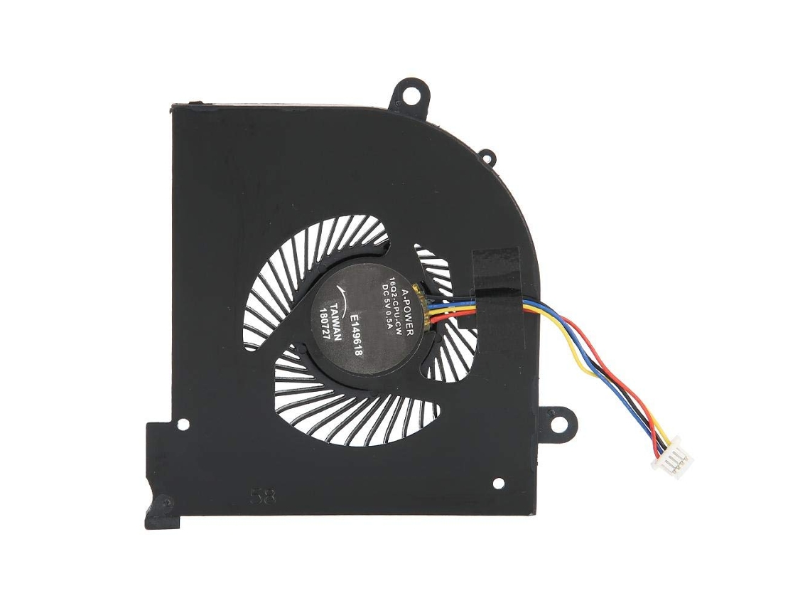 Ventilador de Refrigeração Da Cpu Dc5V 0,5A 4 Pinos Compatível com Gs65 Stealth Gs65Vr Ms-16Q2 16Q2-Cpu-Cw
