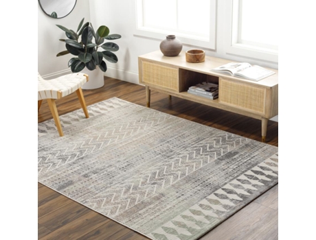 Tapete LIVABLISS Escandinavo Boho Cinza/Castanho 200x275