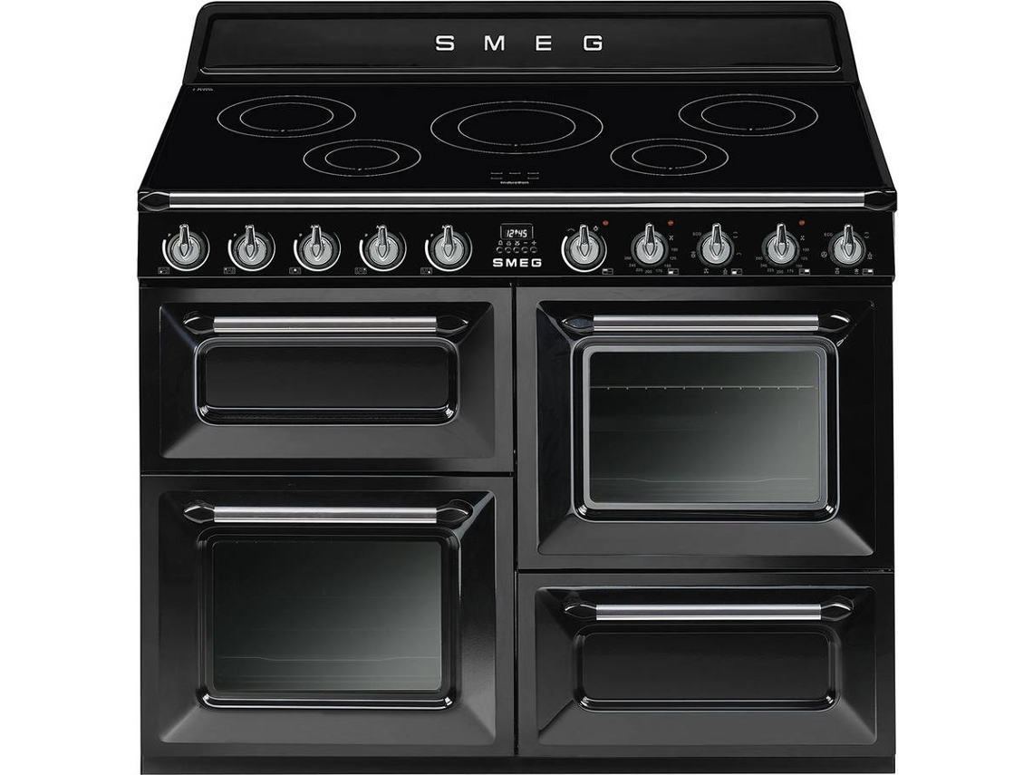 Fogão SMEG Victoria TR4110IBL2 (158 L - Elétrico de de Indução - Preto)