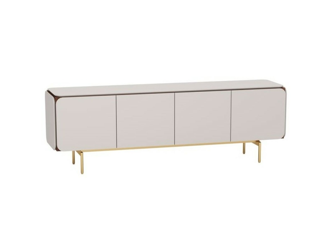 Móvel De Tv Home Esprit Cinzento
