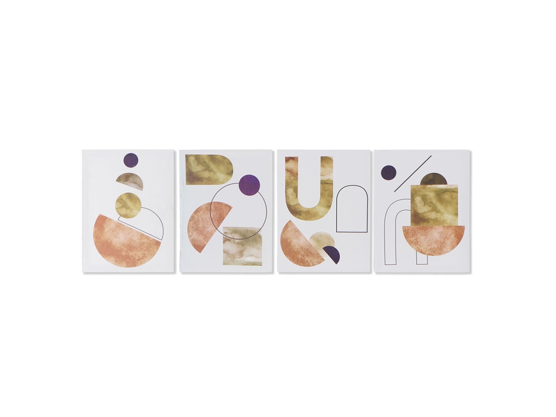 Quadro DKD HOME DECOR Abstract (30 x 1.8 x 40 cm)
