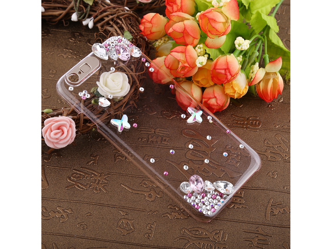 Capa Criativa com Pisca para iPhone 6 Vermelho EOOCOO