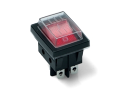 Interruptor Bipolar Luminoso Vermelho 15a para Máquina de Lavar Roupa Swt733un