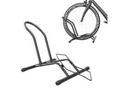 Suporte para Bicicleta em Aço para Pneus até 8,5 cm, 59x41x38 cm, preto BTFORUS