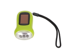 Linterna Led Multifuncional Recargable Con Manivela Y Energía Solar para Emergencias, Camping, Barcos Y Coches.