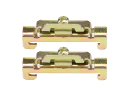 Laxiscreed Clips De Fixação Para Trilho Din 35mm Em Metal Com Encaixe Rápido