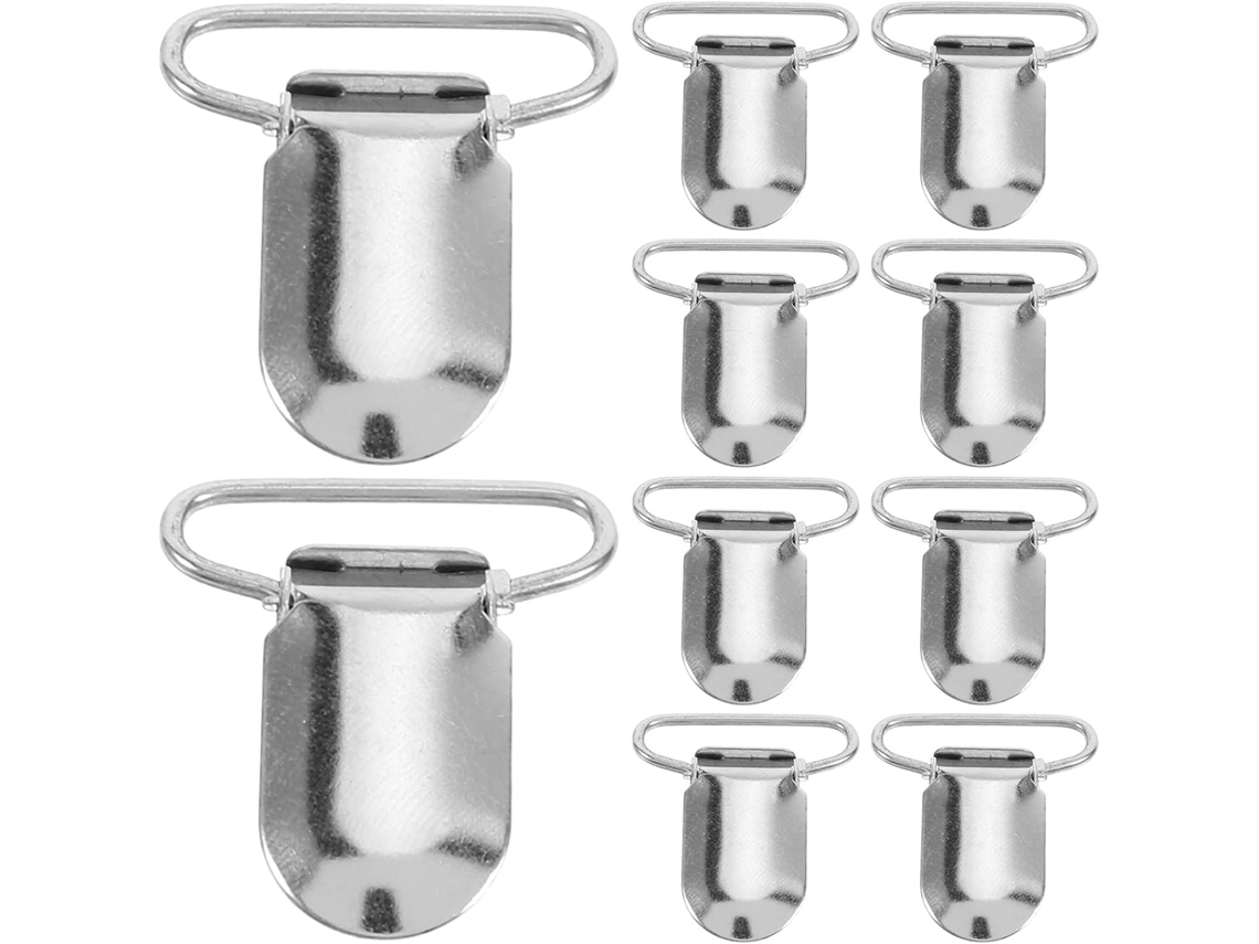 Popetpop 20-prendedores De Toalha Mesa E Lençol Confiáveis Para Ferro Prata, Resistentes À Deformação, Ideais Para Casa