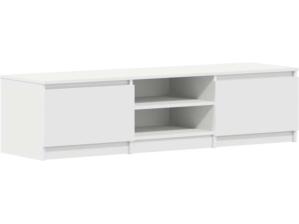 Tv Cabinet, Tv Cabinets Vidaxl Branco Madeira Processada (n/a)