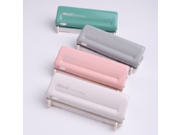 Perfuradora De Mesa Ajustable Con 6 Orificios Para A4/a5/a6/a7/b5, Capacidad De 10 Hojas, Para Oficina/escuela/casa