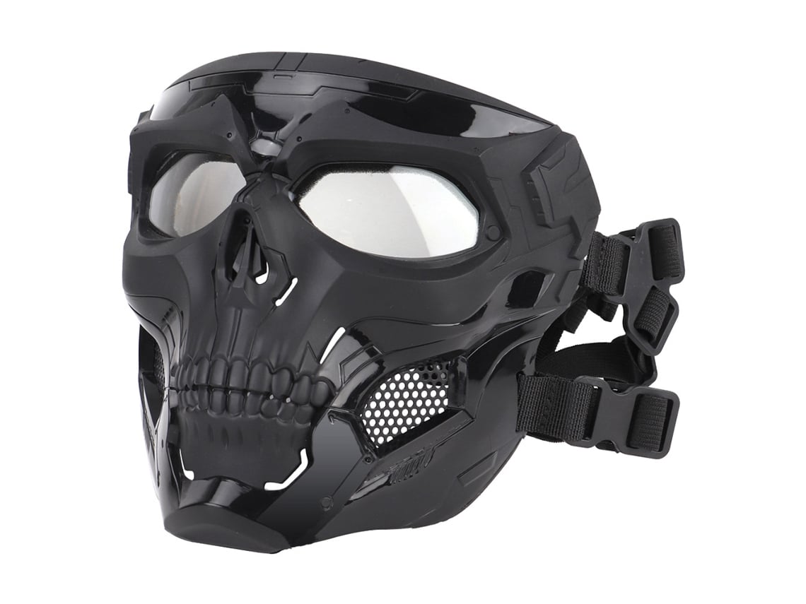 Máscara de Caveira Facial para Halloween S/MARCA