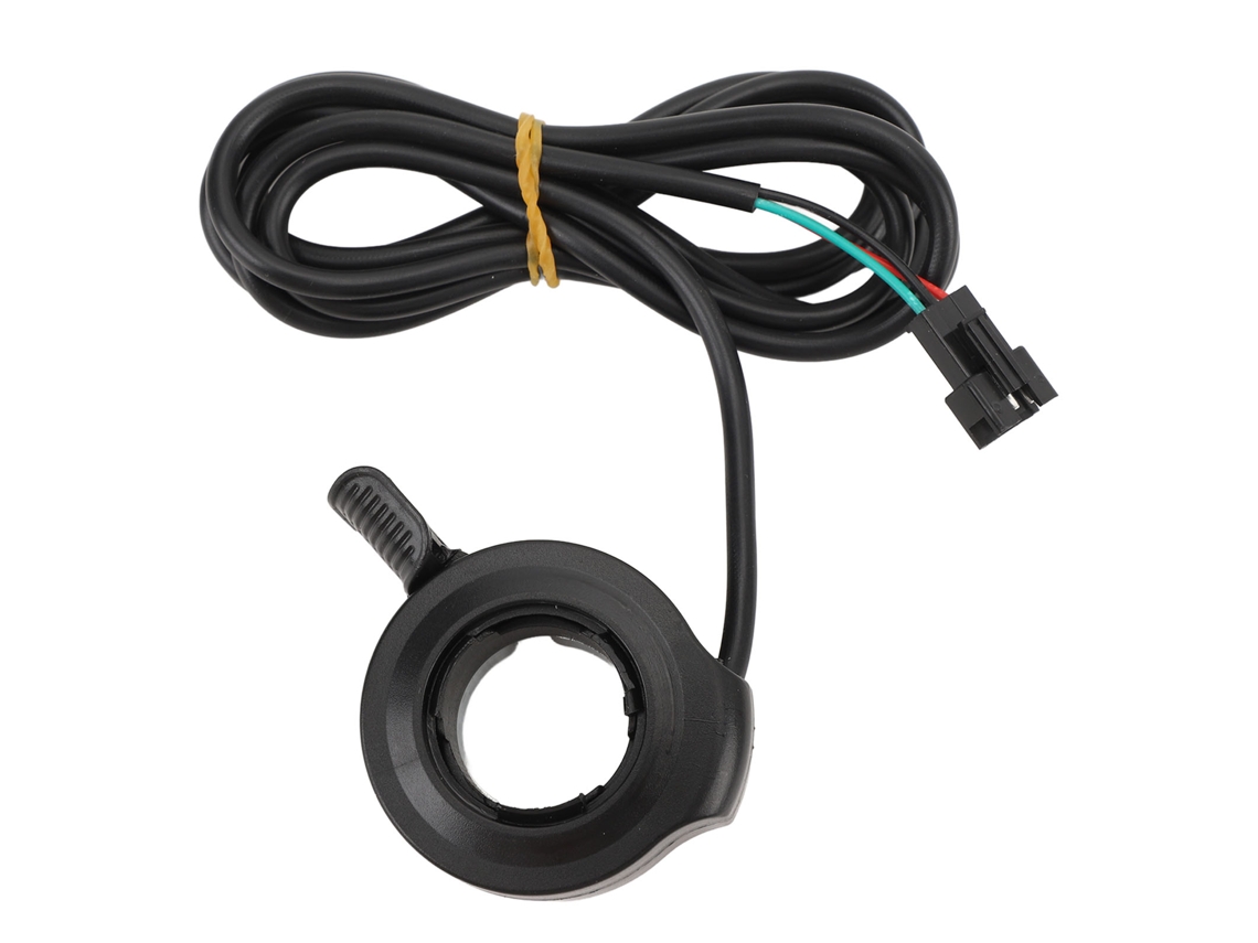 Mando de acelerador de polegar para bicicleta elétrica 130x, 3 pinos, SM, 22mm, patinete elétrico, 24‑72v, universal, esquerdo/direito S/MARCA