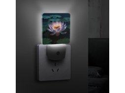 Luz Noturna Led De Parede Com Sensor Crepuscular, Quarto Eficiente E Decorativo, Banheiro, Cozinha, Escadas E