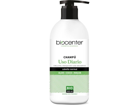 Champô  Bio Uso Diário Aloe Coco Malva (500 ml)