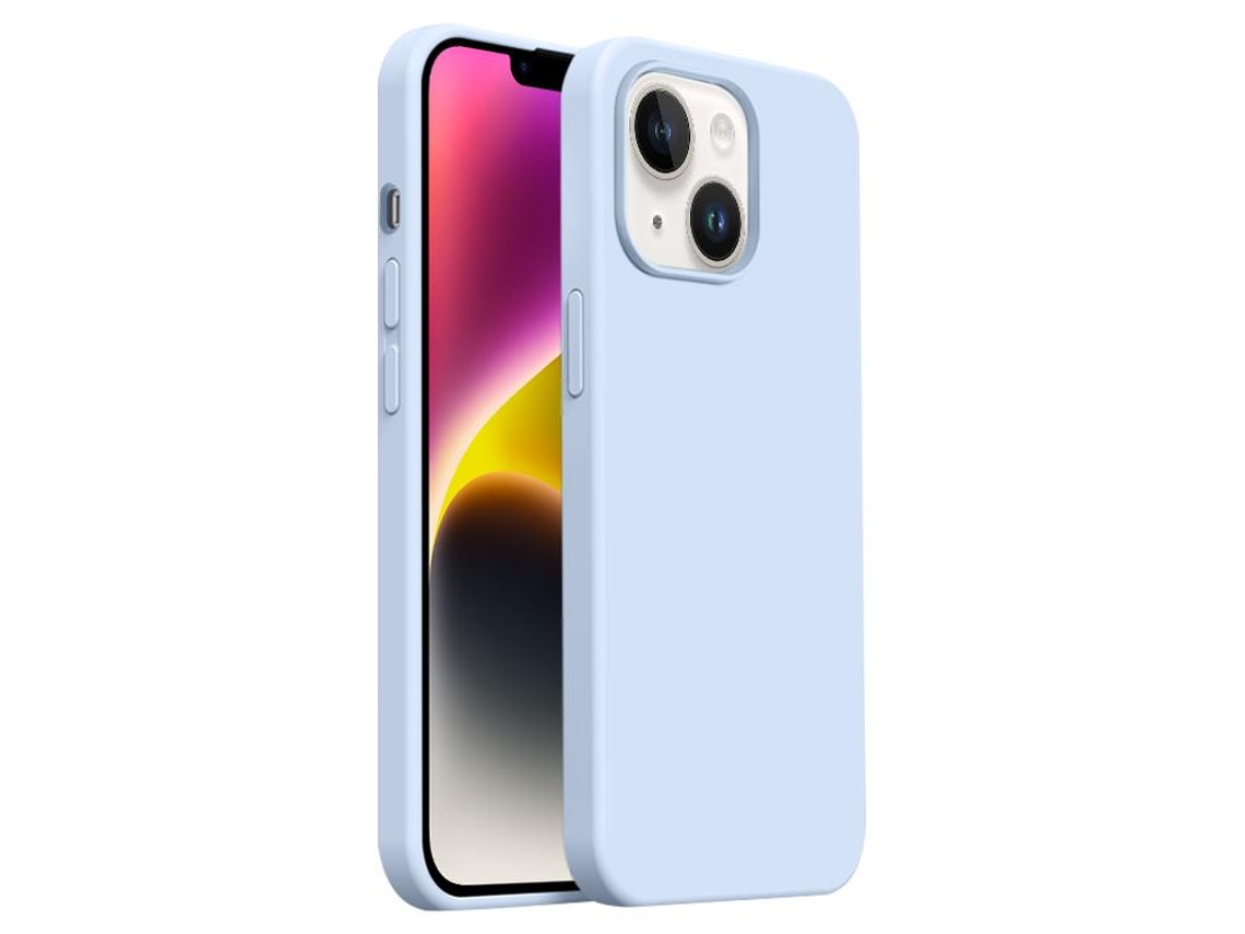 Capa De Silicone Líquido Ultra Fina Para Iphone 14 - Cobertura Total - Magsafe
