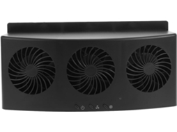 O Ventilador De Exaustão Usb Osaladi Para Carro Proporciona Circulação Ar E Eliminação Odores Design Compacto Veículos