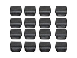 Ferramentas de Jardinagem: 16Pcs-40X40 Plug para Tubo Quadrado
