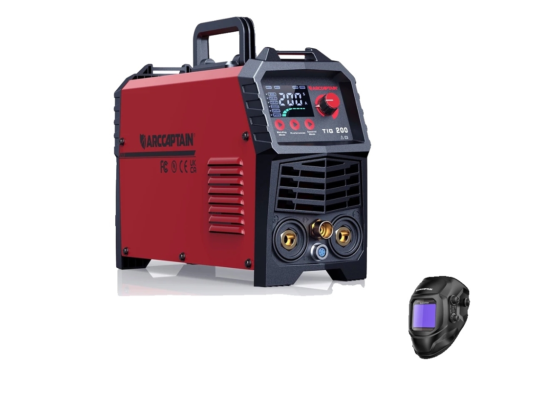 Soldador Tig, Entrada Dupla 110v/220v, Faixa De Corrente De 10 200a,tig200 2 Oem