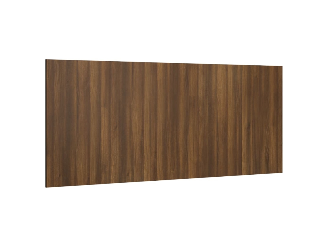 Cabeceira Cama Derivados Madeira Carvalho Fumado MAISON EXCLUSIVE 200x1,5x80 cm