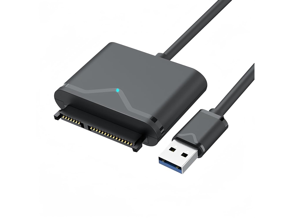 Adaptador Usb 3.0 Para Unidade De Estado Sólido Com Cabo Alimentação