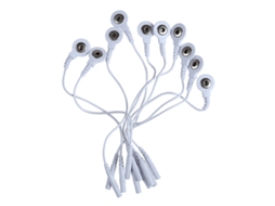 Adaptador de Cabo Curto de 3,5 Mm para 2,0 Mm, Branco MDUG (10 Unidades)
