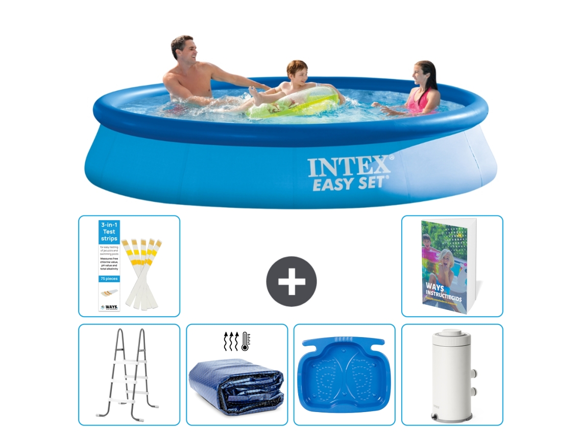 Piscina Easy Set Redonda 366x76 Cm 5 peças S144 INTEX