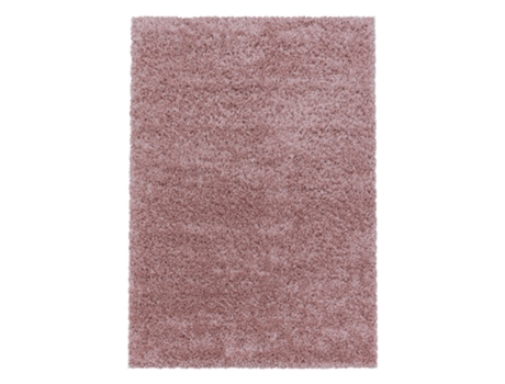 Sydney Shaggy Tapete Pelo Comprido Retangular 240x340cm Rosa Claro