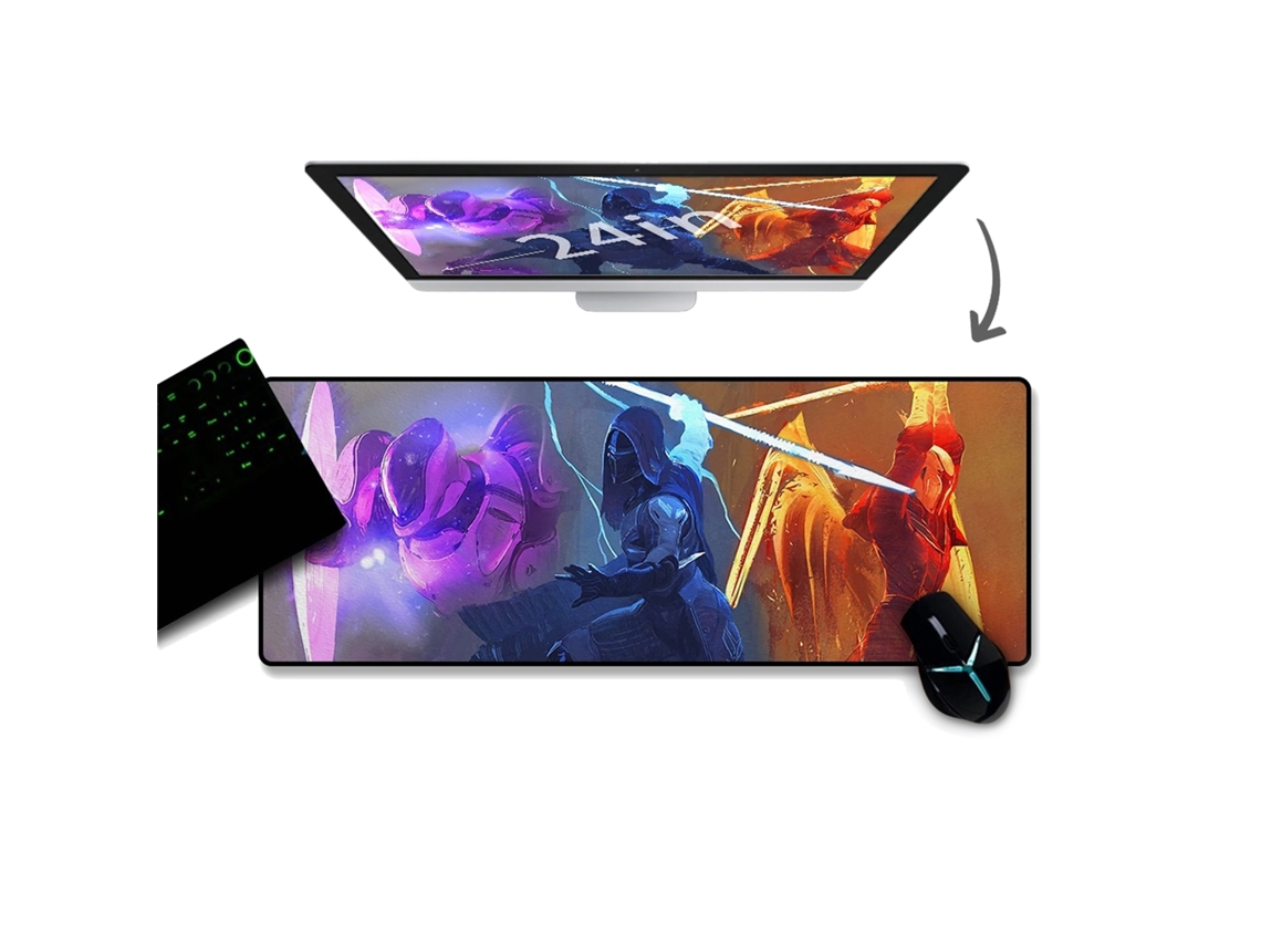 Tapete de Mouse e Teclado Multifuncional LAXISCREED