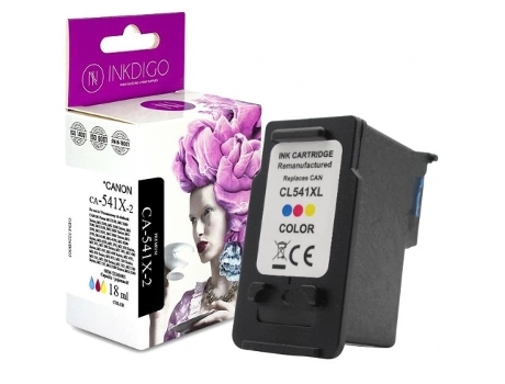 Tinta Inkdigo Para Canon Ca 541x 2, Tricolor
